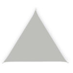 Tenda a vela triangolare ombreggiante - 5 x 5 x 5 m - PL - cenere - X-Robust