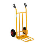 Carrello trasporto grandi volumi Robustus - portata max 300 kg - 56 x 17 x 110 cm - acciaio verniciato - giallo - X-Robust
