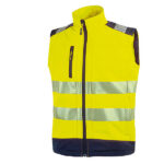 Gilet alta visibiltà Softshell Dany - taglia S - giallo fluo - U-Power