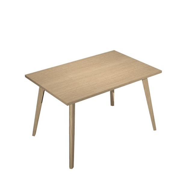 MD_92452 Scrivania Woody - 120 x 80 x H 74,4 cm - rovere / rovere - immagine 1
