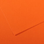 Foglio Mi-Teintes - A4 - 160 gr - arancione - Canson