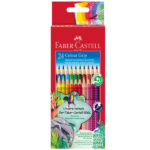 Matite colorate Color Grip - Faber-Castell - scatola 24 pezzi