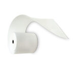 Rotolo per registratore di cassa - 79 mm x 80 m - 55 gr - diametro esterno 77 mm - anima 12 mm - carta termica BPA free - Rotolific io Pugliese - blister 10 pezzi