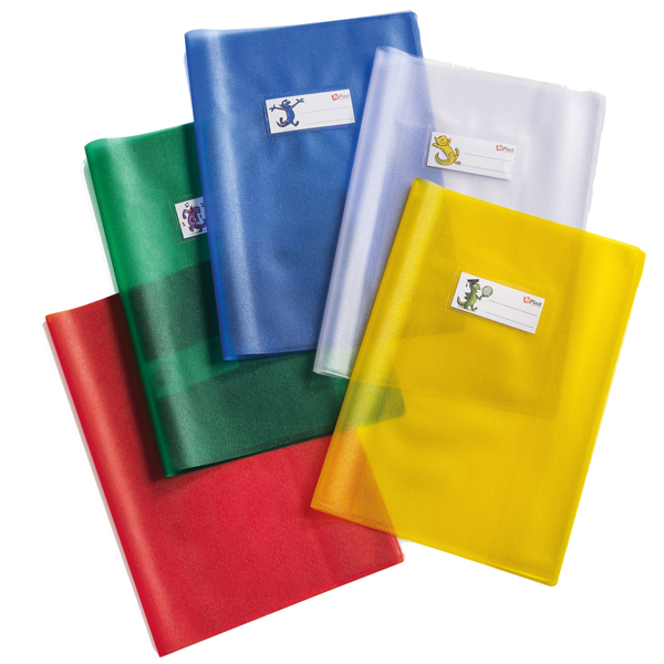 MD_93796 Coprimaxi Emysilk - 21 x 30cm - PVC - 180 mic - c/alette - goffrato - blu trasparente - Colorosa - immagine 1