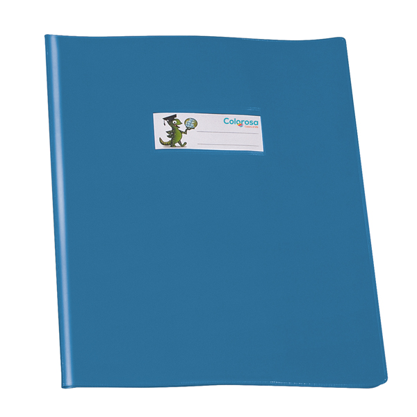 MD_93804 Coprimaxi GreenLine - 21 x 30 cm - PVC - 220 mic - c/alette - lucido - blu - Colorosa - immagine 1