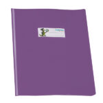 Coprimaxi GreenLine - 21 x 30 cm - PVC - 220 mic - c/alette - lucido - lilla - Colorosa
