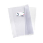 Coprimaxi Supercristallo - 21 x 30 cm - PVC - 200 mic - c/alette - neutro trasparente - Colorosa