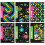 Maxiquaderno Be more Fluo - A4 - 1 rigo c/margine 36+2 fogli - 100gr - BM