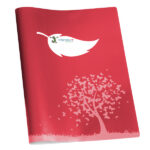 Coprimaxi Green - 21 x 30 cm - carta - 120gr  - c/tasche - rosso - Colorosa