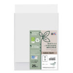 Buste a sacco Gaia - PP riciclato - 23 x 33 cm - buccia - trasparente - Sei rota - conf. 25 pezzi