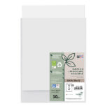 Buste a sacco Gaia - PP riciclato - 30 x 42 cm - buccia - trasparente - Sei rota - conf. 10 pezzi
