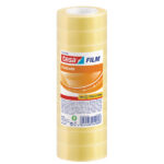 Nastro adesivo Tesafilm - 15 mm x 33 m - PP - trasparente - Tesa - torre 10 pezzi