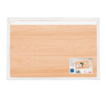 Sottomano Silva - 58,5 x 38,5 cm  - trasparente/stampa legno - Cep