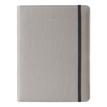 Portablocco Meet - con elastico - 31 x 25 x 1,4 cm - grigio - In Tempo