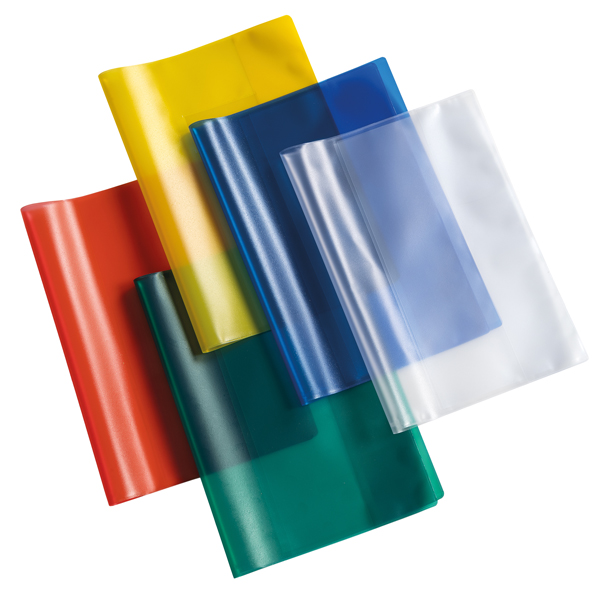 MD_96950 Coprimaxi Glass - A4 - PP - 145 mic - c/alette - goffrato - neutro trasparente - Colorosa - immagine 1