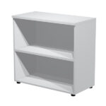 Armadio modulare - basso a giorno - 90 x 44 x 85 cm - grigio