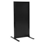 Lavagna da terra Stand Woody - 117 x 56 x 60 cm - nero - Securit