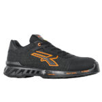 Calzatura di sicurezza Bruce - S1PS FO SR ESD - numero 42 - nero/arancione - U-Power