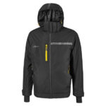 Giacca Wink - idrorepellente - taglia L - nero/giallo - U-Power