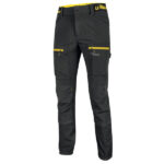 Pantalone Horizon - taglia L - nero/giallo - U-Power