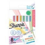 Pennarello S-Note Duo - doppia punta - colori assortiti - Sharpie - conf. 8 pezzi