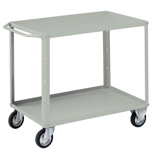 MD_99080 Carrello da lavoro - 2 vasche da 93 x 600 cm - 104 x 60 x 86,5 cm - grigio - Tecnotelai - immagine 1
