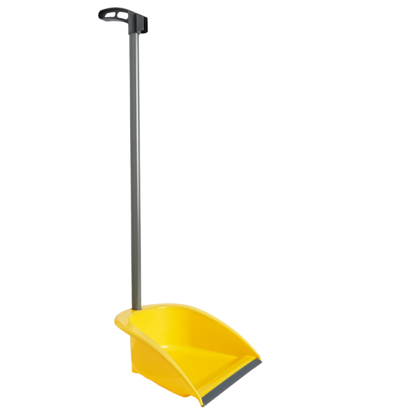 MD_99705 Alzaimmondizie Robusto - 26 x 26,5 x 80 cm - giallo - PerfettoFactory - immagine 1