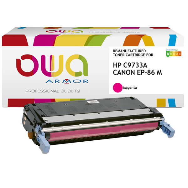 MD_ARMK12192 Armor - Toner Compatibile per Hp C9733A - Magenta - 12.000 pag - immagine 1