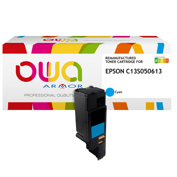 MD_ARMK15632 Armor - Toner Compatibile per Epson C13S050613 - Ciano - 1.400pag - immagine 1