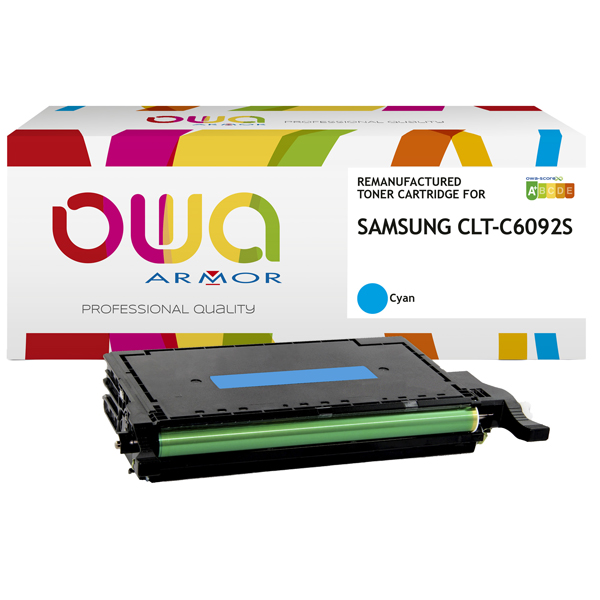MD_ARMK15720 Armor - Toner Compatibile per Hp/Samsung - Ciano -CLT-K6092S/ELS - 7.000 pag - immagine 1