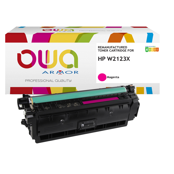 MD_ARMK18949 Armor - Toner Compatibile per Hp - Magenta - W2123X- 10.000 pag - immagine 1