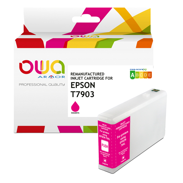 MD_ARMK20627 Armor - Cartuccia ink Compatibile per Epson T7903 XL - Giallo - K20627OW - 19,5ml - immagine 1