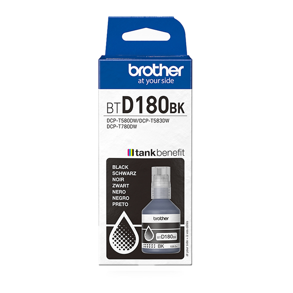 MD_BROBTD180BK Brother - Cartuccia - Nero - BTD180BK - 7.500 pag - immagine 1