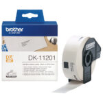 Brother - Rotolo 400 Etichette 29 x 90 mm - Nero/Bianco - DK-11201