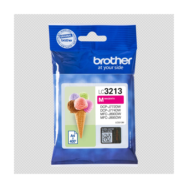 MD_BROLC3213M Brother - Cartuccia - Magenta - LC3213M - 400 pag - immagine 1