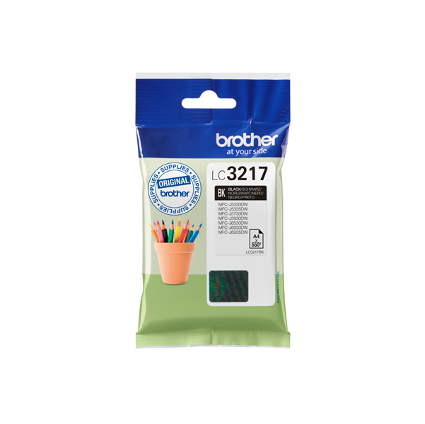 MD_BROLC3217BK Brother - Cartuccia - Nero - LC3217BK - 550 pag - immagine 1