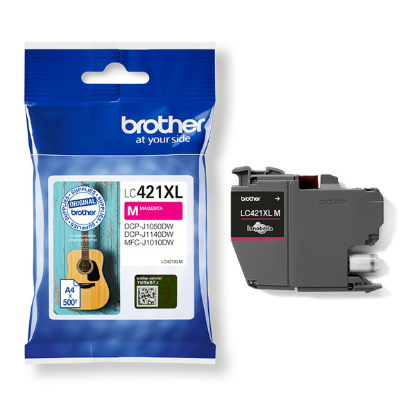 MD_BROLC421XLM Brother - Cartuccia Ink - Magenta - LC421XLM - 500 pag - immagine 1