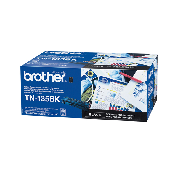 MD_BROTN135BK Brother - Toner - Nero - TN135BK - 5000 pag - immagine 1