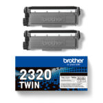 Brother - Bundle di 2 Toner - Nero - TN2320TWIN - 2.600 pag