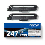 Brother - Bundle di 2 Toner - Nero - TN-247BKTWIN - 3.000 pag