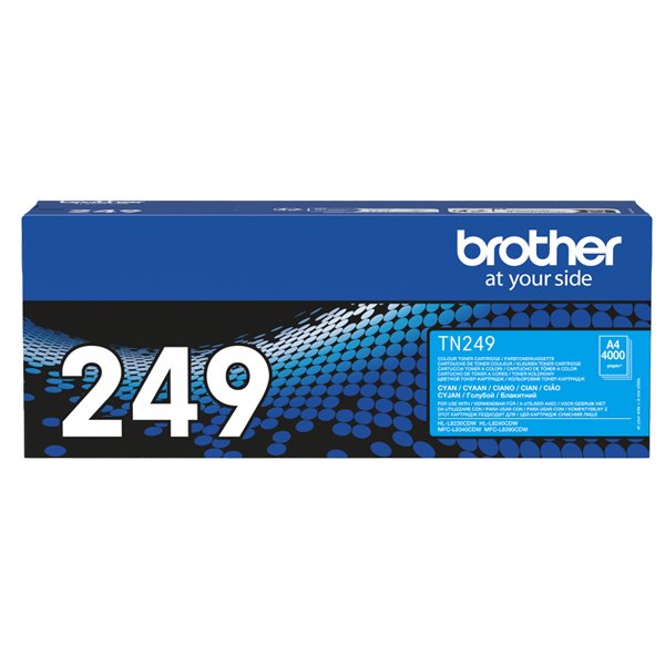 MD_BROTN249C Brother originale - Toner - Ciano - TN249C - 4.000 pag - immagine 1