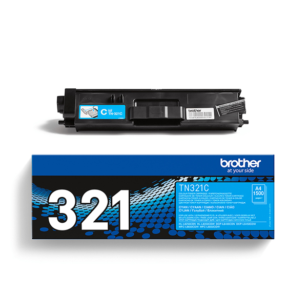 MD_BROTN321C Brother - Toner - Ciano - TN321C -1500 pag - immagine 1