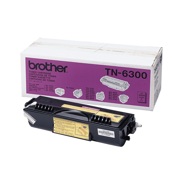 MD_BROTN6300 Brother - Toner - Nero -TN6300 - 3000 pag - immagine 1
