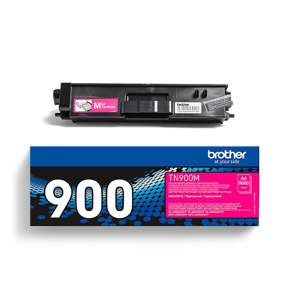 MD_BROTN900M Brother - Toner - Magenta - TN900M - 6000 pag - immagine 1