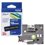 Brother - Nastro -  Bianco/Nero - TZE345 - 18mm x 8mt