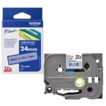 Brother - Nastro -  Nero/Blu - TZE551 - 24mm x 8mt