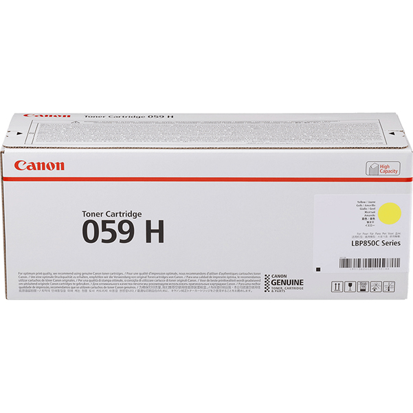 MD_CAN059HY Canon - Toner - Giallo - 3624C001 - 13.500 pag - immagine 1