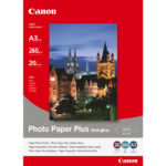 Canon - Carta fotografica Plus Semi-Gloss satinata SG-201 - A3 - 20 Fg - 260gr - 1686B026