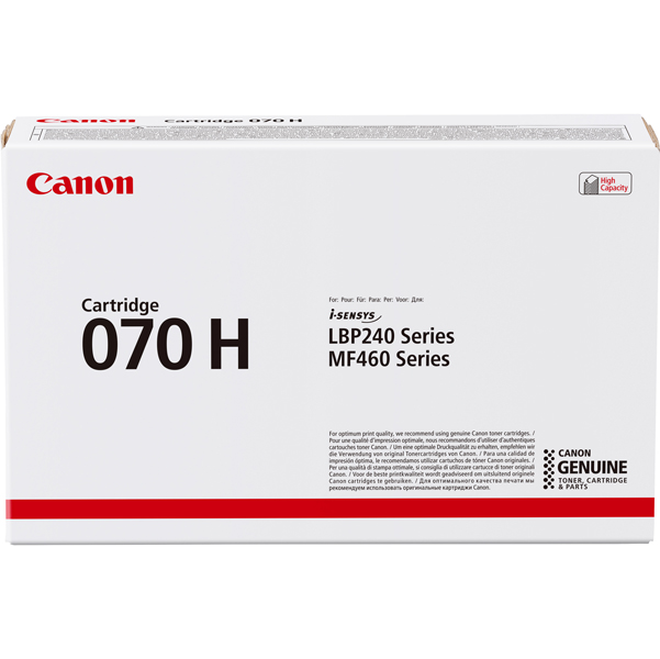 MD_CAN5640C002 Canon - Toner originale 070H - Nero- 5640C002 - 10.200 pag - immagine 1
