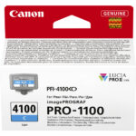 Canon - Cartuccia PFI-4100 - Ciano - 6778C001